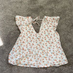 Abercrombie Tie Back Shirt